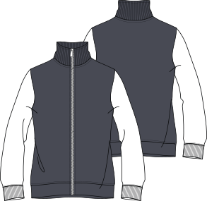 Fashion sewing patterns for MEN Jackets Sport Jacket 7119